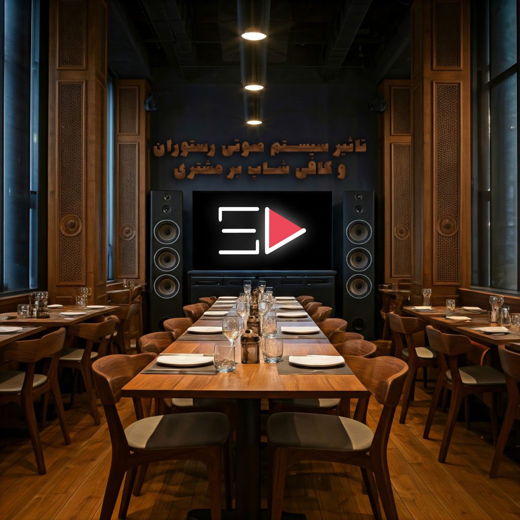 تاثیر سیستم صوتی رستوران و کافی شاپ بر مشتری: خلق فضایی دلنشین و ماندگار