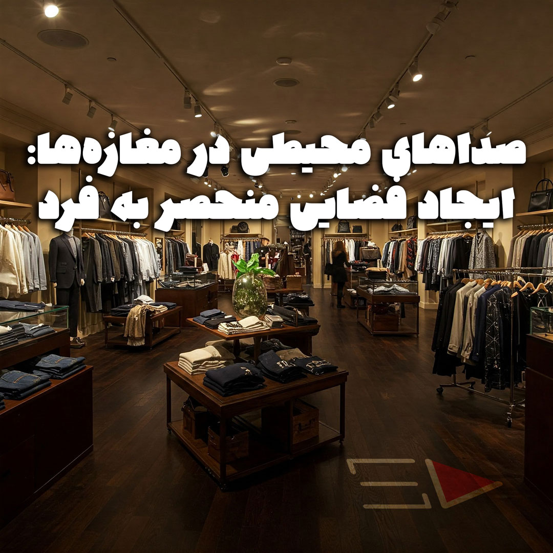 صداهای محیطی در مغازه‌ها: ایجاد فضایی منحصر به فرد